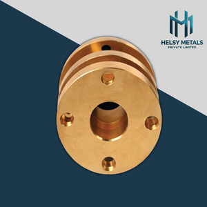 Custom CNC Brass Flange Component High Accuracy Durable Pipe Mounting Flange for Industrial Pressure Vessel and <b>Machinery</b> - Product Image 3