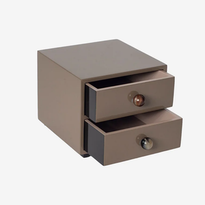 Large Lacquer Storage <b>Box</b> with <b>Removable</b> Tray Wooden Jewelry Organizer High Quality Lacquerware for Home Organization - Product Image 1