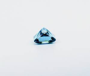 อัญมณีโมอิสหลวมสีฟ้าตัดเจ้าหญิง10มม. ได้รับการรับรองเกรด vsd ห้องปฏิบัติการสร้างทางเลือกเพชรขายส่งจำนวนมาก - Product Image 2