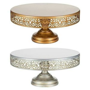 Soporte de pastel de hierro vintage, precio al por mayor, bandeja de postre hecha a mano para bodas, cumpleaños y exhibición de panadería - Product Image 1