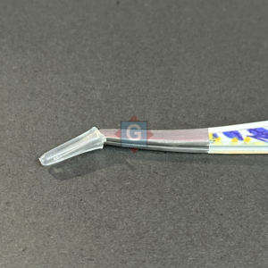 Pinces à épiler en acier inoxydable antistatiques durables de haute qualité avec une pointe de 10 mm pour les extensions de cils - Marque privée - Product Image 4