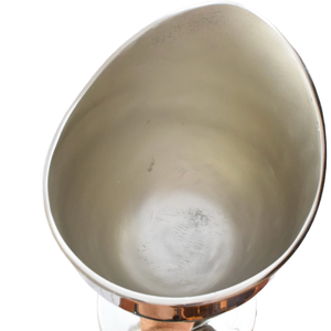 Refroidisseur à vin, seau à glace pour champagne, conteneur en aluminium nickelé, cadeau vintage - Product Image 2