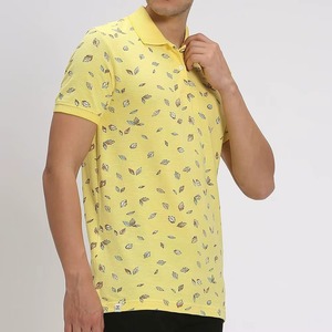 Chemise de golf décontractée pour homme, à manches courtes, en tissu tricoté respirant, avec boutons sur le devant, idéale pour l'été, personnalisable avec votre marque - Product Image 2