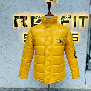 High Impact Unique Design Best Material men <b>Yellow</b> <b>puffer</b> <b>jacket</b> Men's Polyester Nylon <b>Jackets</b> High Street Men's <b>puffer</b> <b>jackets</b> - Product Image 1