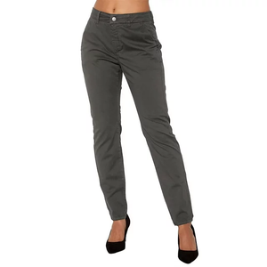 Un fournisseur du Bangladesh offre un pantalon chino confortable et élégant pour femmes, couleur unie, qualité supérieure, décontracté, lavé, personnalisé, grande taille - Product Image 3