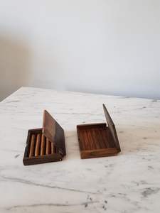 Étui à cigarettes en bois de qualité supérieure, écologique, en bois massif, boîte de rangement pour cigarettes - Product Image 6