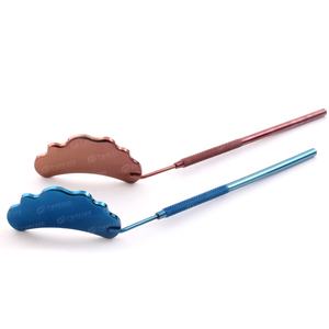 Eyelash <b>Makeup</b> <b>Mirror</b> Golden Inspection <b>Mirror</b> <b>With</b> 1 Piece Card <b>Box</b> Packing Best Quality Lashes Tool - Product Image 3