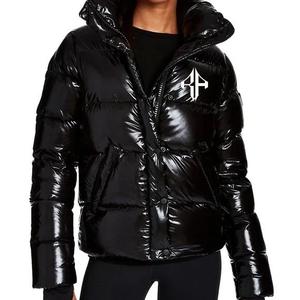 ATLANTIC Nouvelle vente veste d'hiver 100% Premium de haute qualité respirant imprimé fermeture éclair Puffer Jacket ODM Service - Product Image 1