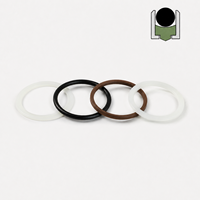 Joint rotatif RDI en PTFE energisé, composé de carbone et NBR, pour étanchéité statique de cylindre hydraulique rotatif et d'arbre rotatif