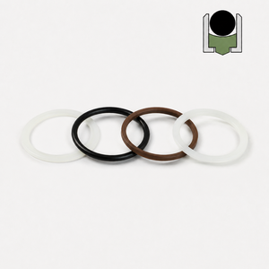 <span class=keywords><strong>Joint</strong></span> rotatif RDI en PTFE energisé, composé de carbone et NBR, pour étanchéité statique de cylindre hydraulique rotatif et d'arbre rotatif - Product Image 1