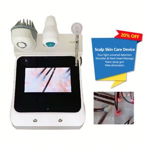 CE Approved Hair and Scalp Analysis <b>Machine</b> 50X / 200X Magnification Trichoscope Hair Scalp Analysis Hair Treatment Center - Product Image 2