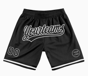 Pantalones cortos de baloncesto de malla de poliéster con estampado de secado rápido de alta calidad para hombres y mujeres - Product Image 4