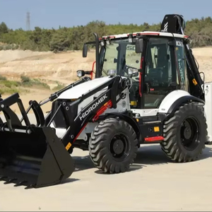 Nuevo Tractor de ruedas de 8 toneladas con retroexcavadora Hidromek HMK 102B con cubo - Product Image 1