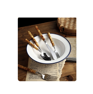 Cuillère en acier inoxydable de conception de luxe standard pour le prix concurrentiel de restaurant d'ustensiles de cuisine d'artisanat d'Inde - Product Image 5