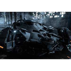 แบทแมน ปะทะ ซูเปอร์แมน โปสเตอร์แบทโมบิล แบนเนอร์แขวน พิมพ์ดิจิทัล ทำจากโพลีเอสเตอร์ที่ทนทาน - Product Image 1