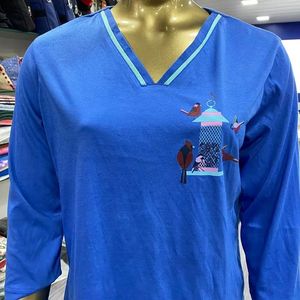 Ropa de dormir de otoño para mujer, ropa de dormir de 2 piezas, camisón de rayón, ropa de casa, pijama de seda, pijama inspirado en el diseñador, traje de noche de satén para mujer - Product Image 1