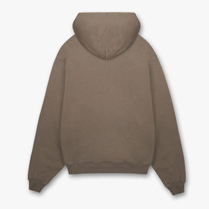 Sweat-shirt à capuche surdimensionné en coton 100% personnalisé pour homme, lourd, brodé, streetwear, veste d'hiver à capuche - Product Image 6