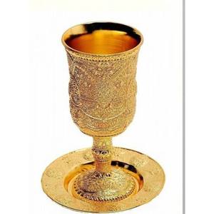 Gobelet décoré plaqué or médiéval de style antique gobelet en verre à vin gothique de mariage, verre pour bar, fête, mariage - Product Image 6