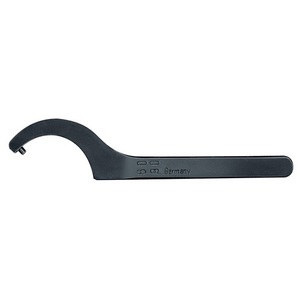 ประแจตะขอ AMF Din 1810 B พร้อมพินสำหรับน็อต 180-195 มม. เส้นผ่านศูนย์กลางภายนอก 10.0 มม. มีดพินและเครื่องมือ - Product Image 1