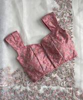 Nouveau concepteur Tebby Organza soie avec fil broderie Saree fabricant et fournisseur de Surat au taux le plus bas