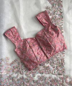 Nouveau concepteur Tebby Organza soie avec fil broderie Saree fabricant et fournisseur de Surat au taux le plus bas - Product Image 3