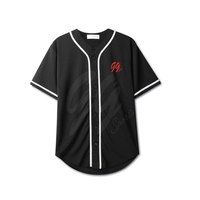 Vêtements de sport à bas quantité minimale de commande uniforme de baseball confortable taille personnalisée uniforme de baseball pour jeunes