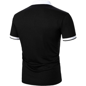 เสื้อโปโลผู้ชายผ้าฝ้ายถักแบบระบายอากาศได้ดี สั่งทำได้ ขายส่ง เสื้อผ้าสตรีทแวร์ฤดูร้อนสำหรับผู้ใหญ่ ราคาดีที่สุด - Product Image 3