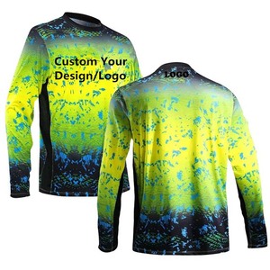 Chemises de pêche personnalisées en microfibre respirante et confortable, fabriquées en usine, prix abordable, OEM - Product Image 4