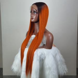 Perruque longue vierge transparente sans colle avec fermeture en dentelle, double densité, en cheveux vietnamiens bruts pour femmes - Product Image 4