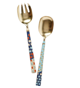 Nouvel arrivage de couverts à poignée métallique argentés et dorés en acier inoxydable avec motifs floraux en métal pour la vaisselle de mariage ensemble de couverts à miroir - Product Image 2