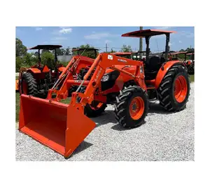 Venta caliente barato usado Kubota 71hp m7060 tractor caballo de potencia multifunción tractor agrícola para la venta