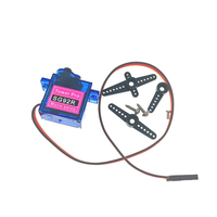 SG92R 2.5KG Micro 9g Servo Engrenages en nylon et fibre de carbone pour remplacer le SG90 pour les pièces d'hélicoptère de modélisme RC