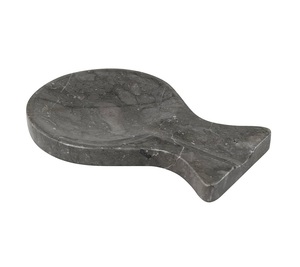 Reposacucharas de Mármol Negro de Gran Calidad, Diseño Moderno, Duradero, Ecológico, Tamaño Personalizado, Apto para Lavavajillas, Logotipo Personalizado - Product Image 1