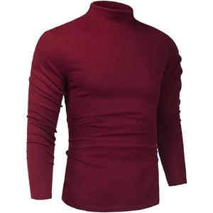 Pull en polyester à manches longues pour hommes, anti-rétrécissement et séchage rapide, respirant, col rond, logo sur le devant, option pull d'hiver - Product Image 6
