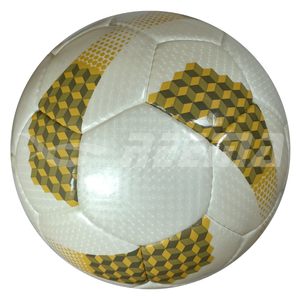 Balón de fútbol cosido a mano con textura de PU duradero para tecnologías Reema diseñadas de alta calidad. - Product Image 5