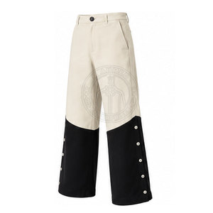 Pantalon de style Napoléonien vintage haut de gamme en toile écologique légère pour homme, avec caractéristiques frontales distinctives - Product Image 4