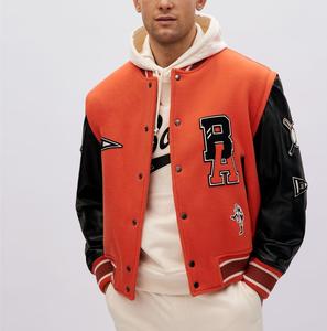 Wool <b>Leather</b> Sleeve Baseball Letterman Chenille Patches Work Custom Varsity <b>Jacket</b> for Men <b>Jacket</b> for Men <b>Jackets</b> for Men - Product Image 5