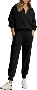 Nouveaux survêtements élégants pour femmes: le confort et la mode combinés survêtement découpé résistant à l'étirement - Product Image 3