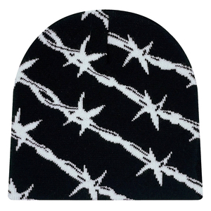 Bonnets en tricot personnalisés avec logo brodé, bonnets d'hiver, fabrication OEM, vente en gros, idéal pour les tenues décontractées - Product Image 2