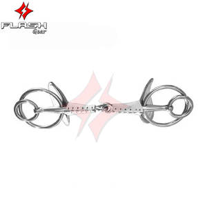 ห่วงแบบหลวมทำจากสแตนเลสคุณภาพสูงสำหรับขี่ม้าแบบตะวันตกของชาวดัตช์ - Product Image 6