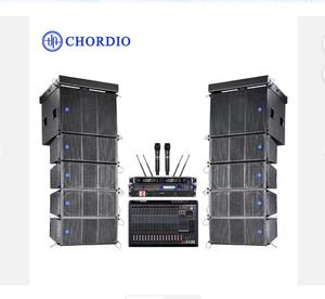 CHORDIO TG-210 Subwoofer Activo de Alta Potencia, Sistema de Línea Profesional, Altavoz Doble de 10 Pulgadas para Iglesia/Conciertos/Actuaciones al Aire Libre - Product Image 1