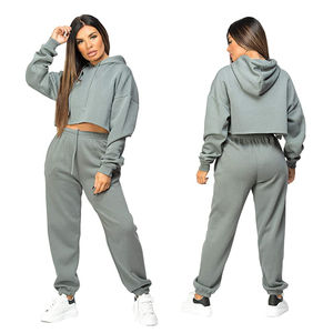 Conjuntos Deportivos de Dos Piezas para Hombre, con Capucha, de Invierno, en Tela de Algodón y Felpa, Hechos en Pakistán - Product Image 1