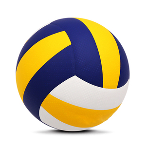 Meilleure vente Ballon de volley-ball promotionnel en cuir unisexe de haute qualité au toucher doux avec broderie de logo personnalisé - Product Image 6