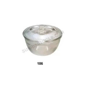 Vaso de alcohol de vidrio con perilla de diámetro exterior perfecto para contener todo tipo de soluciones, desde alcohol hasta benceno y muchos más.