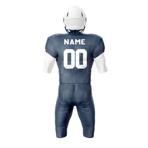 Conjunto de uniformes de fútbol americano de alta calidad, ropa deportiva hecha de poliéster, conjunto de uniformes de fútbol americano con diseño de sublimación - Product Image 2