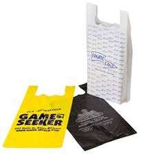 Camiseta de HDPE/LDPE transparente con impresión personalizada, bolsa enrollable de plástico para embalaje de alimentos, bolsa de plástico para compras, bolsa enrollable para alimentos - Product Image 2