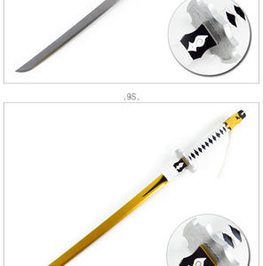 Cosplay Kendo Demon Slayer Zoro <span class=keywords><strong>Sasuke</strong></span> Ninja Tanjiro Samouraï <span class=keywords><strong>Katana</strong></span> en bois Anime Japonais Cosplay Bokken Épée Jouet - Product Image 6