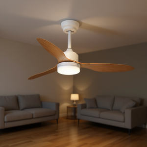 Ventilateur de plafond LED HELIX avec lumière, produit décoratif moderne pour la maison - Product Image 3