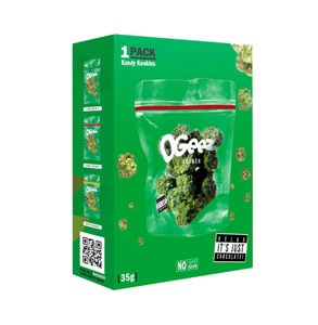 Ogeez Kandy Kookies Biscuits aromatisés aux bonbons sucrés au chocolat blanc 35g Snack Treat - Product Image 4