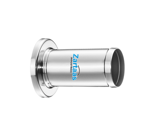 Tubo de almacenamiento dental de acero inoxidable de alta calidad 70X130mm Fabricante y exportador de material de metal de potencia manual - Product Image 4